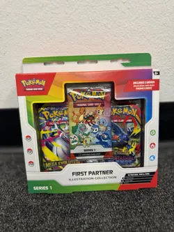 2 Packs Sealed New Pokemon TCG First Partner Illustration Collection Series 1 - Image 4