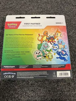2 Packs Sealed New Pokemon TCG First Partner Illustration Collection Series 1 - Image 5