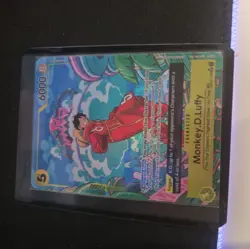 2024 One Piece Monkey D Luffy OP07-109 (TR) Treasure Rare Two Legends NM - Image 1