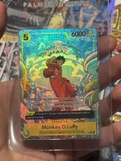 2024 One Piece Monkey D Luffy OP07-109 (TR) Treasure Rare Two Legends NM - Image 4