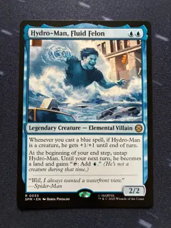 Hydro-Man, Fluid Felon Marvel's Spider-Man Rare (SPM) MTG - Image 1