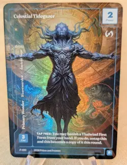 Wonders of the First Celestial Tidegazer P-010 Formless Foil Promo Reward - Image 1