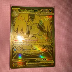 Mega Dragonite Ex 295/217 - Ascended Heroes - Gold Hyper Rare - Pokemon TCG - Image 1