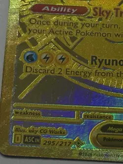 Mega Dragonite ex 295/217 Ascended Heroes Hyper Rare Gold Pokemon TCG English - Image 2