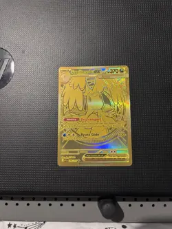 Pokemon TCG Ascended Heroes Mega Dragonite Ex Gold Hyper Rare 295/217 - Image 1