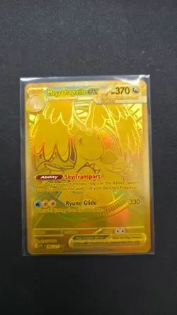 Pokemon TCG: Ascended Heroes - Mega Dragonite Ex 295/217 - Gold Hyper Rare - Image 2