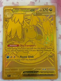 Pokemon TCG: Ascended Heroes - Mega Dragonite Ex 295/217 - Gold Hyper Rare - Image 4