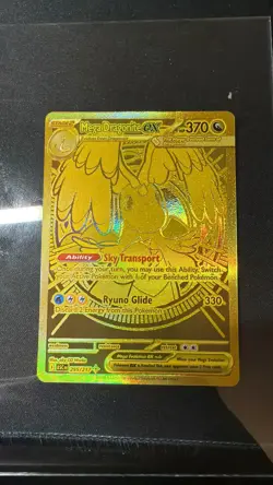 Pokemon TCG Ascended Heroes Mega Dragonite Ex Gold Hyper Rare 295/217 - Image 1