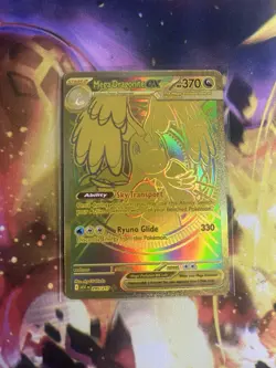 Pokemon TCG Mega Dragonite EX Ascended Heroes 295/217 Gold Hyper Rare NM/M - Image 1