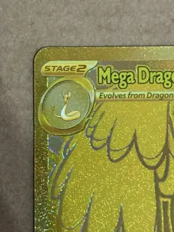 Pokemon TCG Mega Dragonite ex 295/217 Gold Hyper Rare Ascended Heroes-Excellent - Image 4
