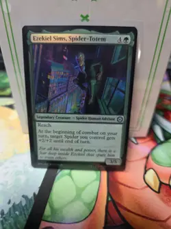 MTG, Ezekiel Sims, Spider-Totem FOIL 100 NM Marvel's Spider-Man Foil - Image 1