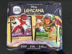Disney Lorcana TCG Wilds Unknown - 2 Player Starter Deck English Sealed New - Image 1