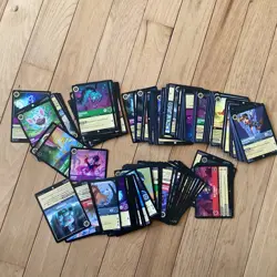 New Disney Lorcana Trading Card Game Into the Inklands 145 cards Lot - Image 1
