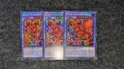 YuGiOh! | PLAYSET 3x Albion the Branded Dragon | MP22-EN076 Secret | 1st NM - Image 1
