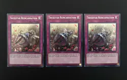 Konami Yu-Gi-Oh! Trickstar Reincarnation COTD-EN068 1st Edition x3 Trap - Image 1