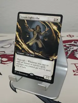 Leonin Lightscribe (Extended Art) Strixhaven Regular #290 MTG Near Mint Rare - Image 2