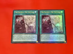 2x The FaLLen & The Virtuous | CH01-EN019 | Ultra Rares | 1st Edition | YuGiOh! - Image 1