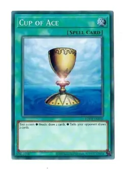 LODT-EN050 Cup Of Ace Common Unlimited Edition NM Yugioh Card - Image 1