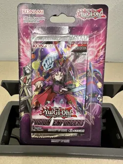 YuGiOh TCG Fusion Enforcers Blister Booster Pack 1st Edition - Image 1