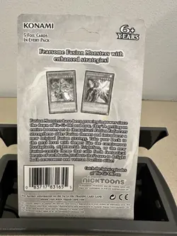 YuGiOh TCG Fusion Enforcers Blister Booster Pack 1st Edition - Image 2