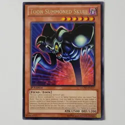Toon Summoned Skull - LCJW-EN237 - LP+ - Rare - 1st ed - Yugioh - Image 1