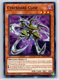 Cyberdark Claw Common Structure Deck: Cyber Strike SDCS-EN017 LP - Image 1
