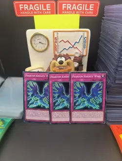 3x - Phantom Knights' Wing - LEHD-ENC23 - Common - 1st Edition YuGiOh - Image 1