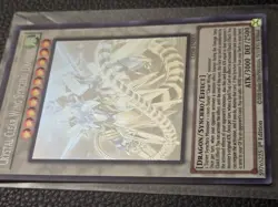 Yu-Gi-Oh CRYSTAL CLEAR WING SYNCHRO DRAGON GHOST RARE NM PACK FRESH LED8-EN005 - Image 2