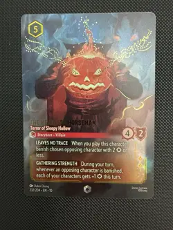 Disney Lorcana Enchanted The Headless Horseman - Terror of Sleepy Hollow 232/204 - Image 1