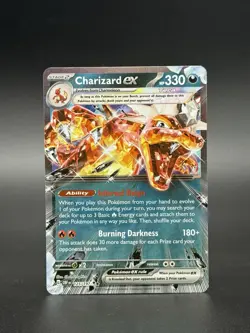 Pokemon TCG Charizard ex 161 SV: Scarlet & Violet Promo Full Art Holo Eng *NM* - Image 1