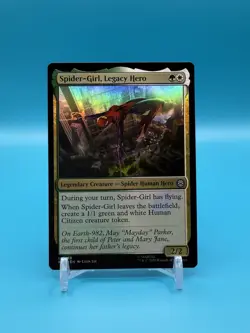 Spider-Girl, Legacy Hero - Marvel’s Spider-Man (SPM) - MTG - FOIL - NM - Image 1