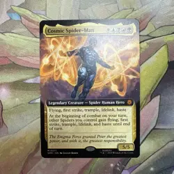 Cosmic Spider-Man Extended Art Non-Foil MTG Magic the Gathering Marvel - Image 1