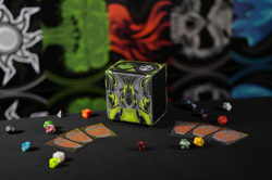 Ai Armor MTG Commander 100+ Card Custom Art Deck Box with Storage (Green/Black) - Image 5
