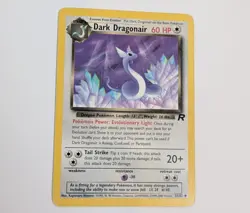 Dark Dragonair Team Rocket 33/82 LP WOTC Vintage Pokemon Card - Image 5
