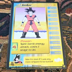 Score Dragon Ball Z CCG Lot of 4 Gold Foil Promo Cards - Image 2