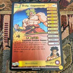 Score Dragon Ball Z CCG Lot of 4 Gold Foil Promo Cards - Image 5