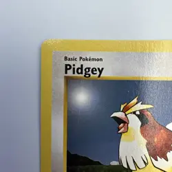 1999 1st Edition Pokemon Pidgey 57/102 Base Set Shadowless Card - Image 3