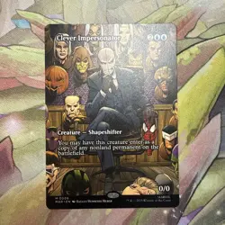 Clever Impersonator (Borderless) 0008 - Marvel's Spider-Man MTG - Image 1