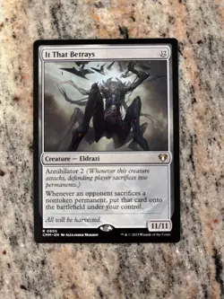 It That Betrays MTG Commander Masters Regular - Image 1