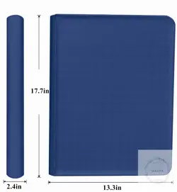Premium 1664 Cards Capacity Binder, 16 Pocket Ringless Side-Loading Trading Card - Image 3