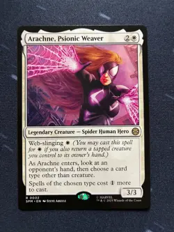 Arachne, Psionic Weaver Marvel's Spider-Man Rare (SPM) MTG - Image 1