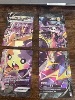 Pokemon Morpeko V-Union Swsh287-290 4 Card Set Fresh Out The Pack - Image 2