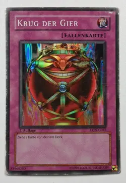Krug der Gier LON-047 1st Edition PL DE Yu-Gi-Oh - Image 1
