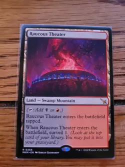 MTG Magic the Gathering Raucous Theater (266/462) Murders at Karlov Manor LP - Image 1