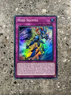 Yugioh TCG Mind Shuffle CORI-EN065 Super Rare 1st Edition EU NM-M - Image 1