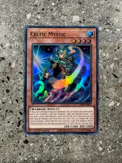 Yugioh TCG Celtic Mystic CORI-EN003 Super Rare 1st Edition EU NM-M - Image 1