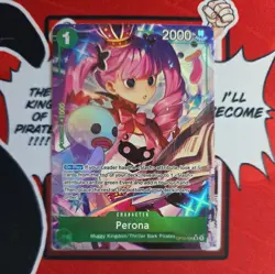 Perona (Alt Art) OP12-034 SR Legacy of the Master - ONE PIECE Card Game English - Image 1
