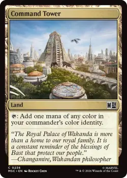 NM Command Tower, MTG, Heroes Commander, Magic the Gathering, 236 - Image 1