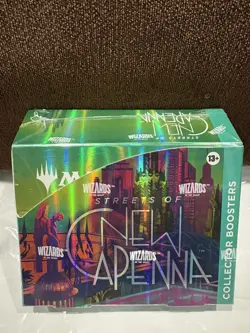 MTG Streets of New Capenna New Factory Sealed Collector Booster Box Magic 195166122076 - Image 1