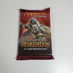 6 MTG Hour of Devastation Sealed Booster Packs Drafting English Magic Gathering - Image 2